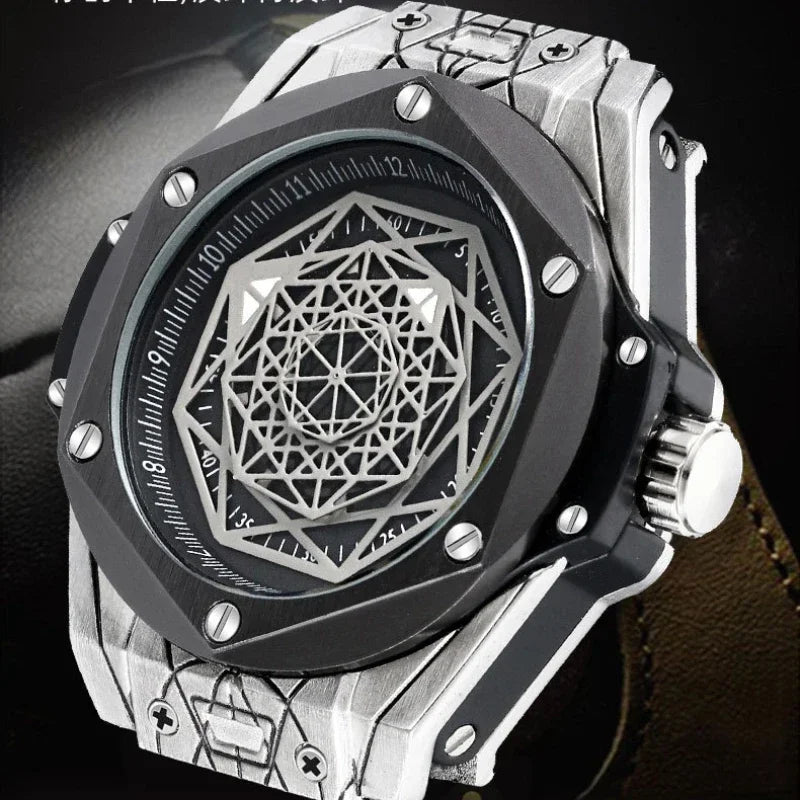 Unique Design Rotating Star Watch