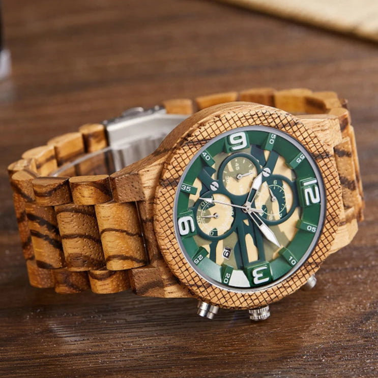 Natural Sandalwood Wristwatch