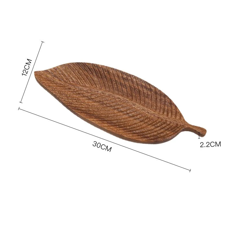 Wooden Tray Simple Fruit Dish