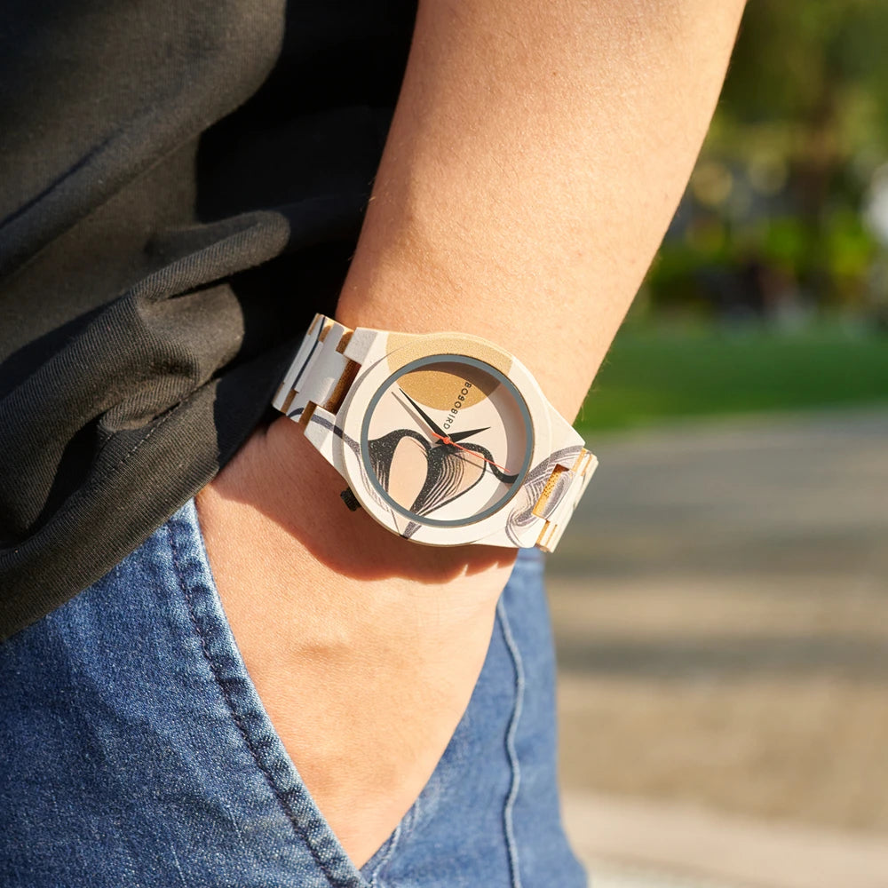 Majesto Bamboo Watch