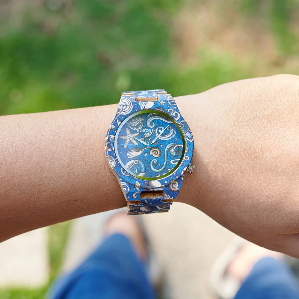 Majesto Bamboo Watch