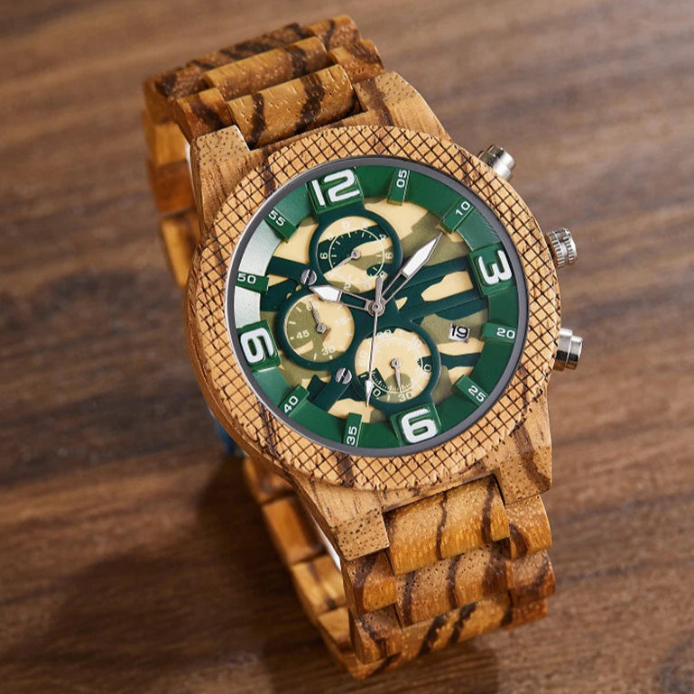 Natural Sandalwood Wristwatch
